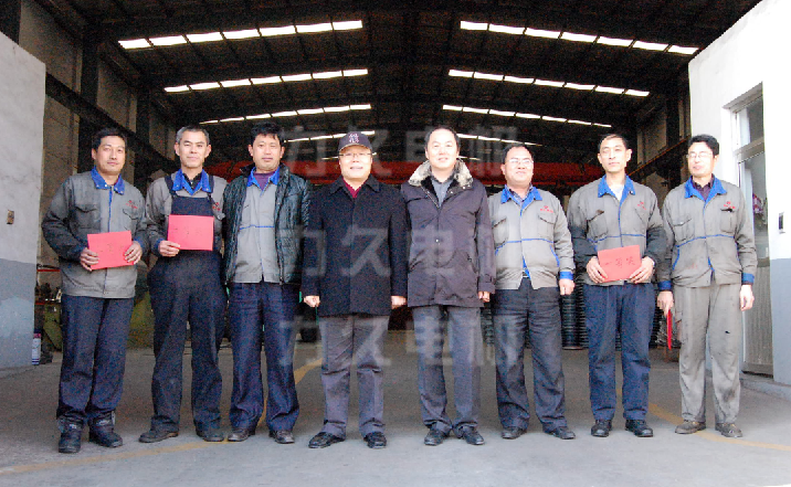 力久電機技術比武獲獎者合影 力久電機技術比武獲獎者合影