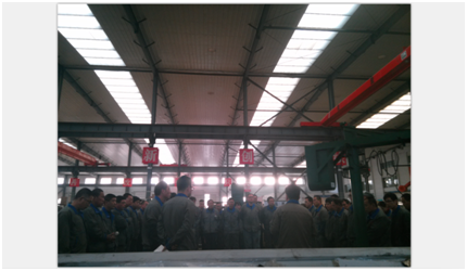 力久電機裝配車間整改現場會議 力久電機裝配車間整改現場會議