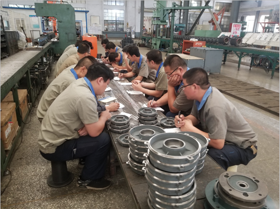 力久電機車間現場培訓 力久電機車間現場培訓