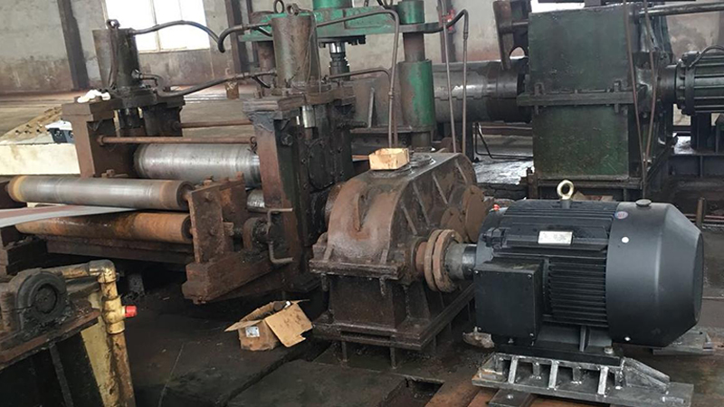 江蘇省某冷軋鋼帶廠使用山東力久永磁同步電動機節能改造項目
